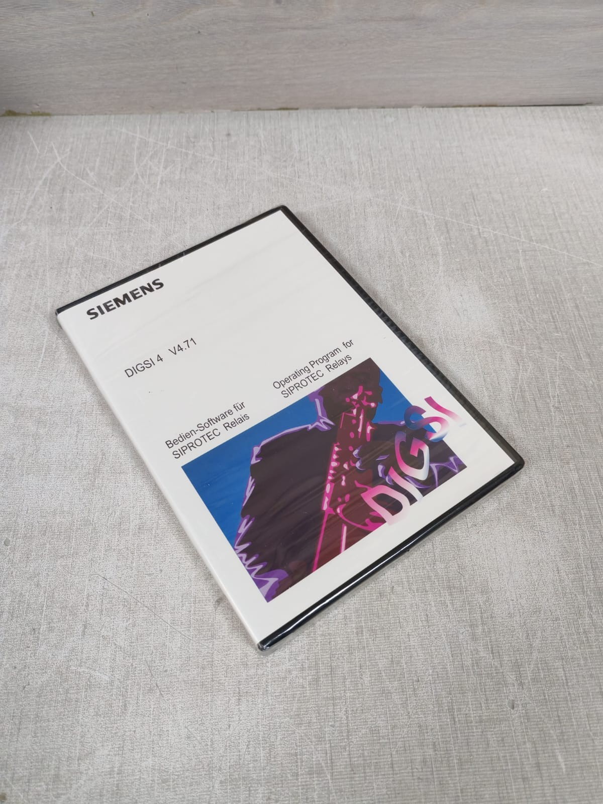 SIEMENS DIGSI4 V4.71 7XS5400-0AA00 BASIS CD-VERSION OPERATIING PROG.FOR SIPROTEC