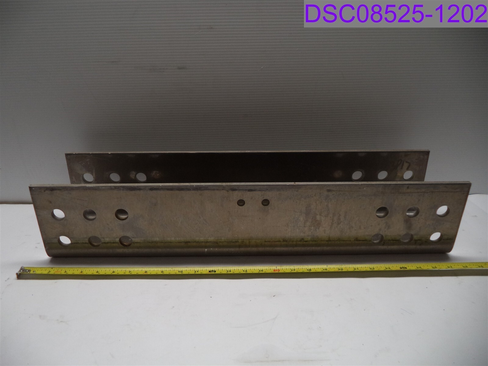 26-3/4″ Length x 6″ wide x 5-1/2″ tall, 1/2″ & 13/16″ holes, 2-15/16″ L x 1″