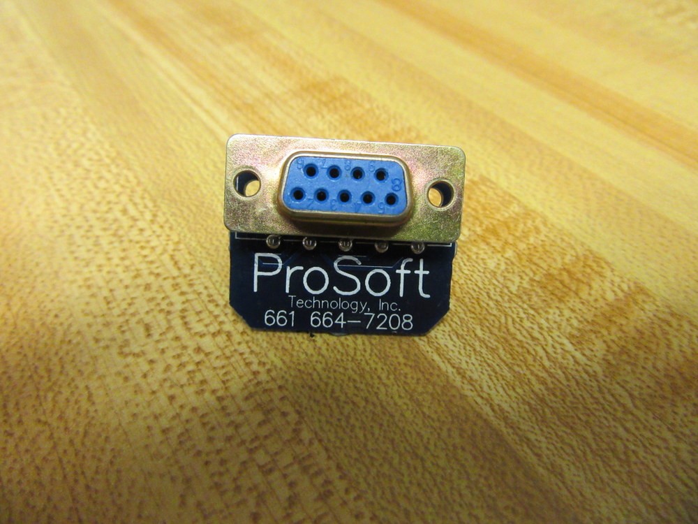Prosoft 1454-9F Edge Connector Assembly 14549F Black 5 Pin