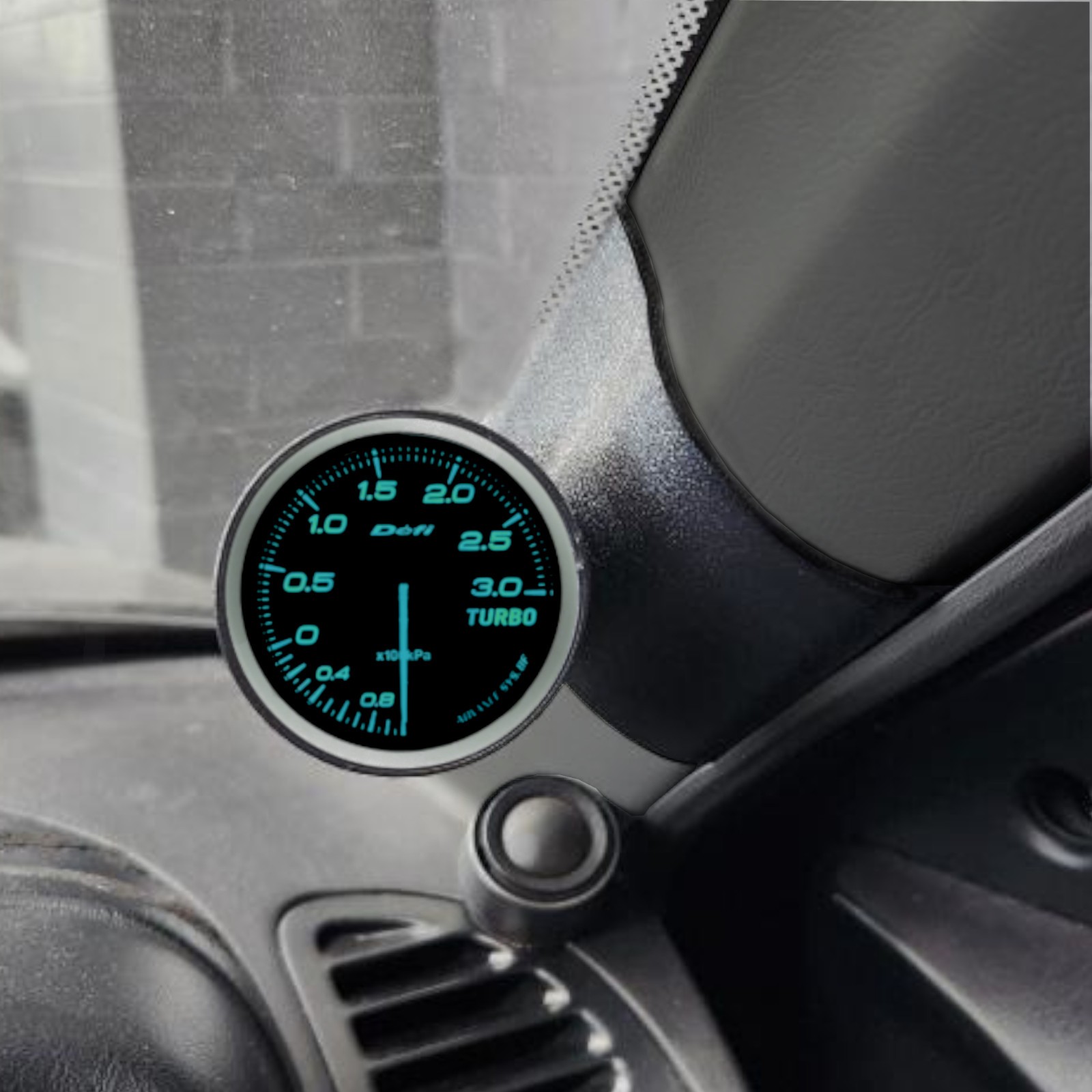 Gauge Holder Pillar Gauge Pod for Nissan 180sx S13 240sx CLIP ON 52mm 60mm