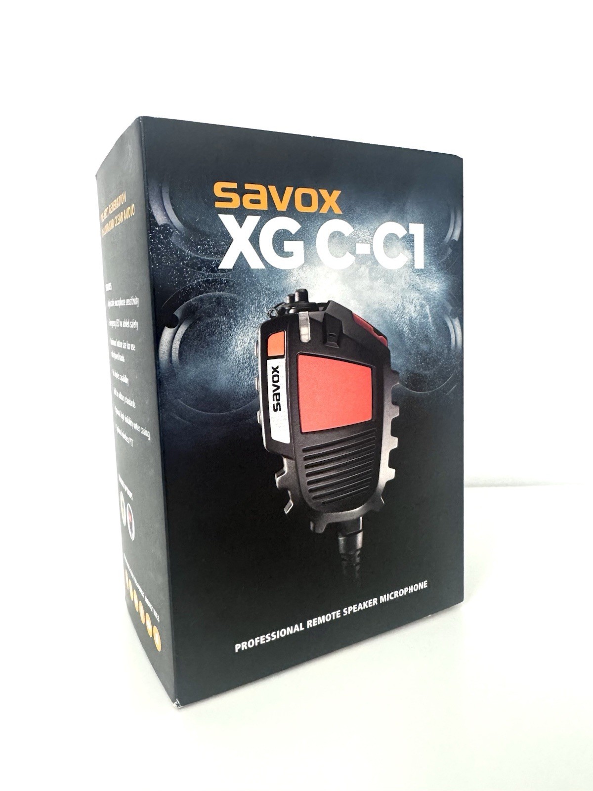 SAVOX XG C-C1/Waris PROFESSIONAL REMOTE SPEAKER MICROPHONE
