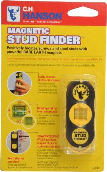 C.H. Hanson 3040 1″ Deep Scan Magnetic Stud Finder Detects Studs & Joists