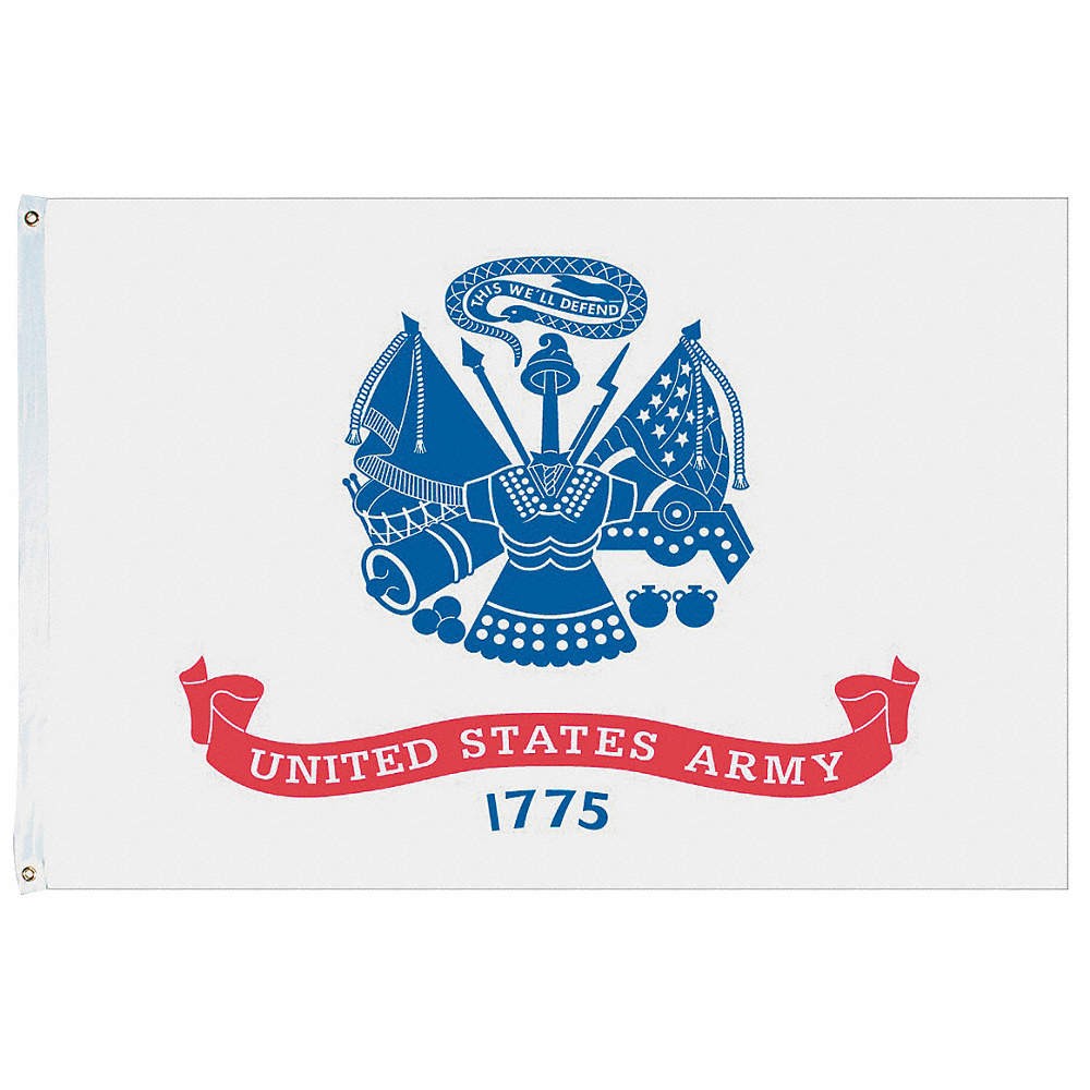 ANNIN FLAGMAKERS 439021 US Army Flag,4×6 Ft,Nylon 5JFD4