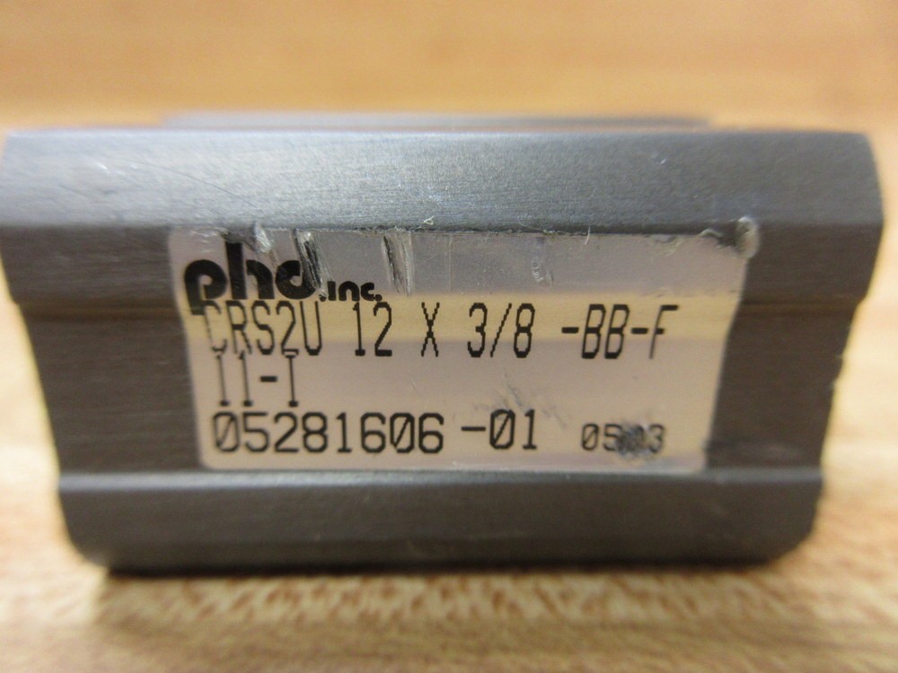 PHD CRS2U 12 X 3/8-BB-F Pneumatic Cylinder CRS2U12X38BBF
