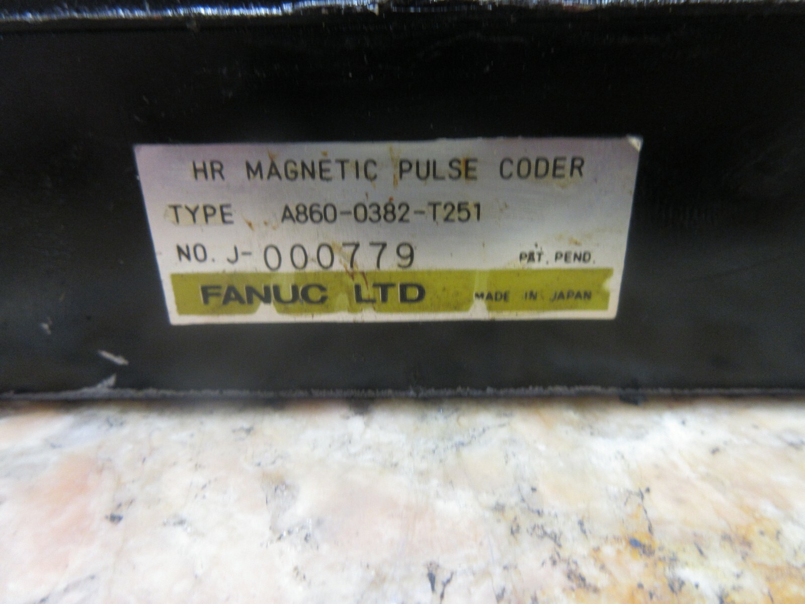 *SPECIAL PRICE* FANUC HR MAGNETIC PULSE CODER A860-0382-T251 J-000779