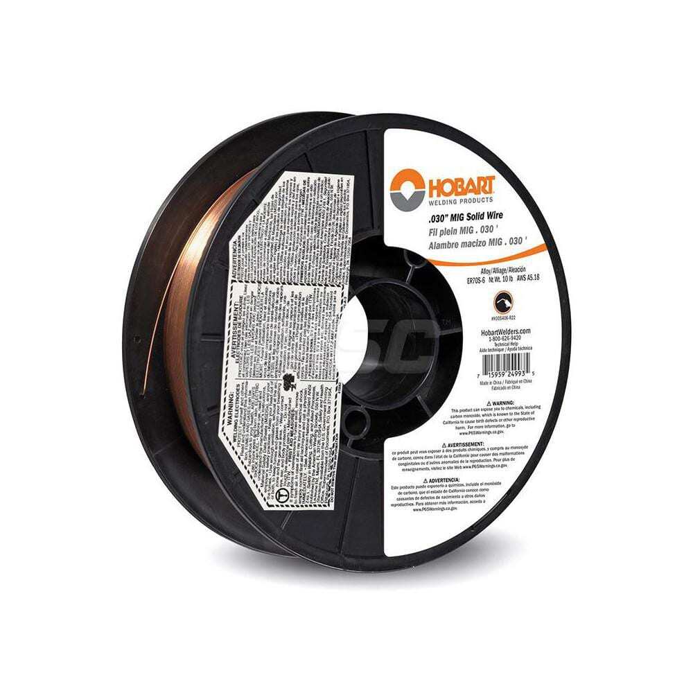 Hobart Welding Products H305406-R22 MIG Solid Welding Wire: 0.03″ Dia 10 lb