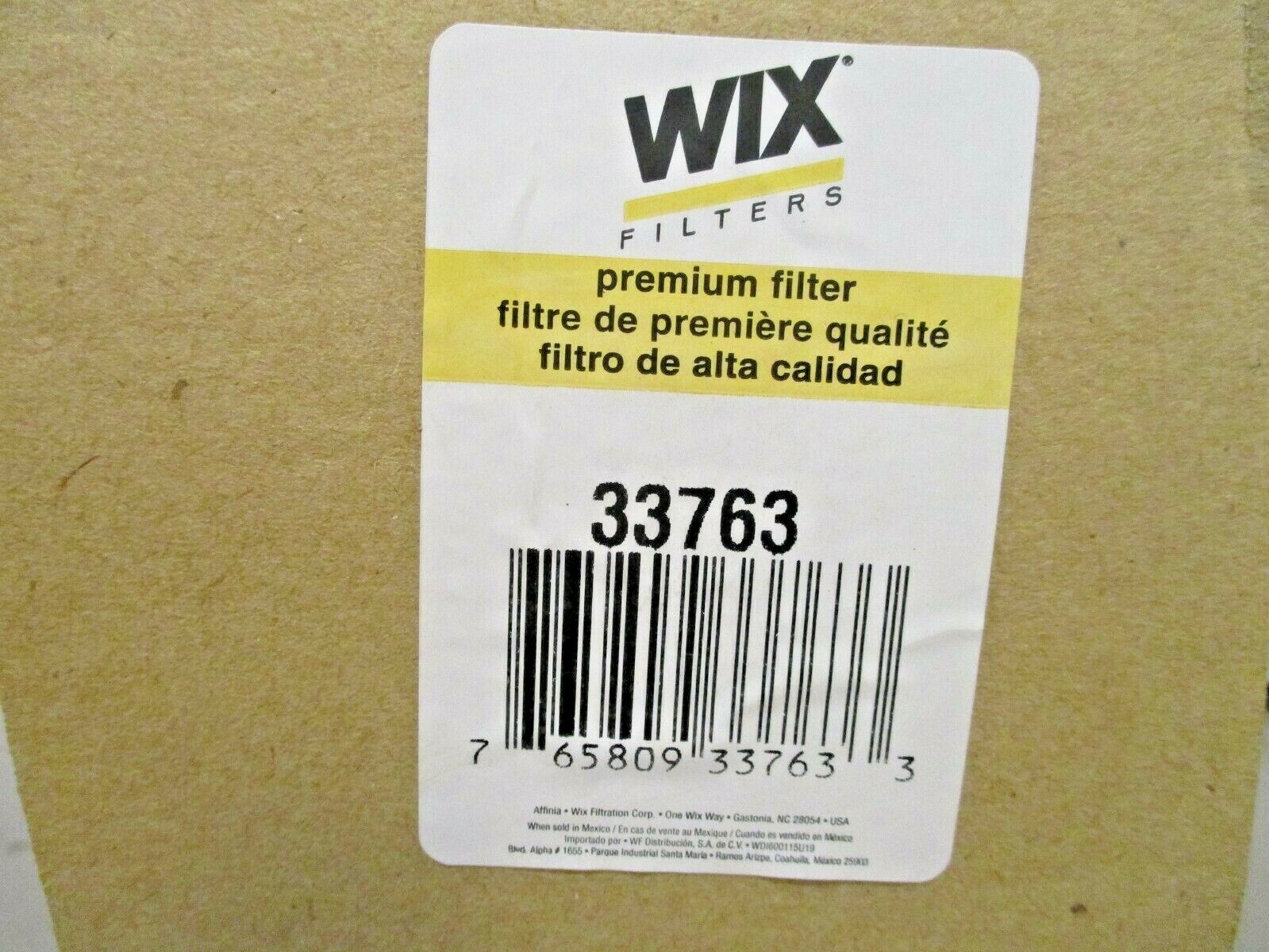 Wix 33763 Fuel / Water Separator New Old Stock