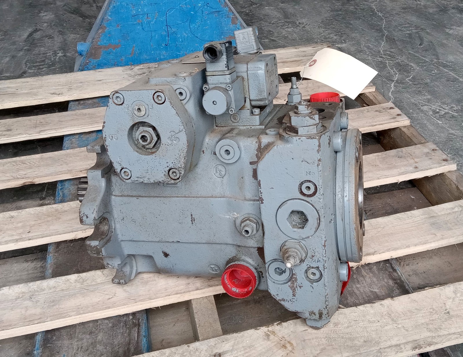 1 USED ETS AA4VG125EP2DT1/32RNSF52F011DH HYDRAULIC PUMP UNIT ***MAKE OFFER***