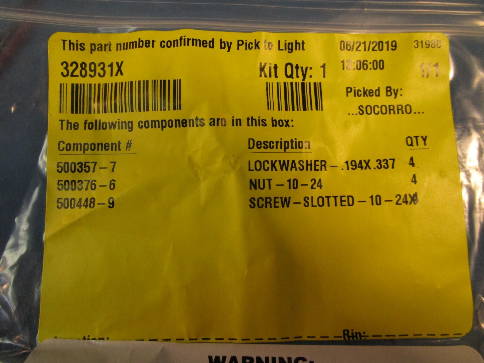 Parker Chelsea PTO P328388-97X PTO Air Shift Kit (Minor)