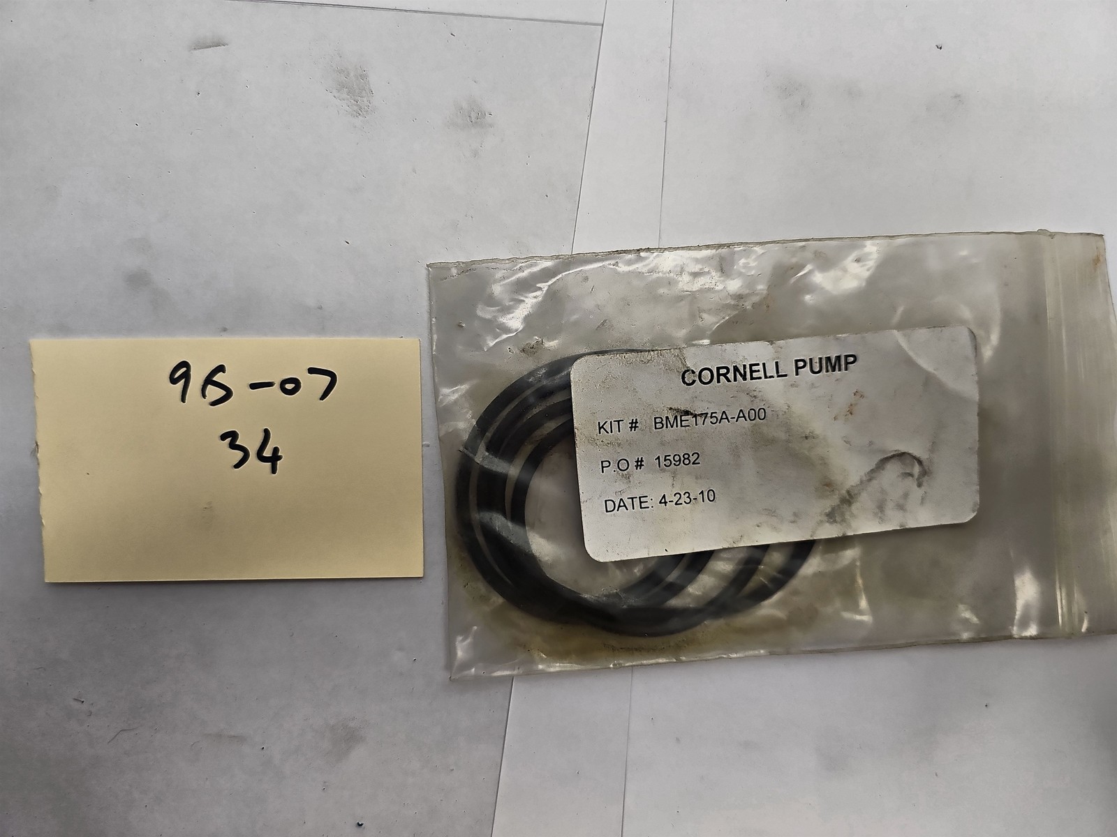 Cornell Pump BME 175A-A00 O-Ring – New OS ( maybe Incomplete)