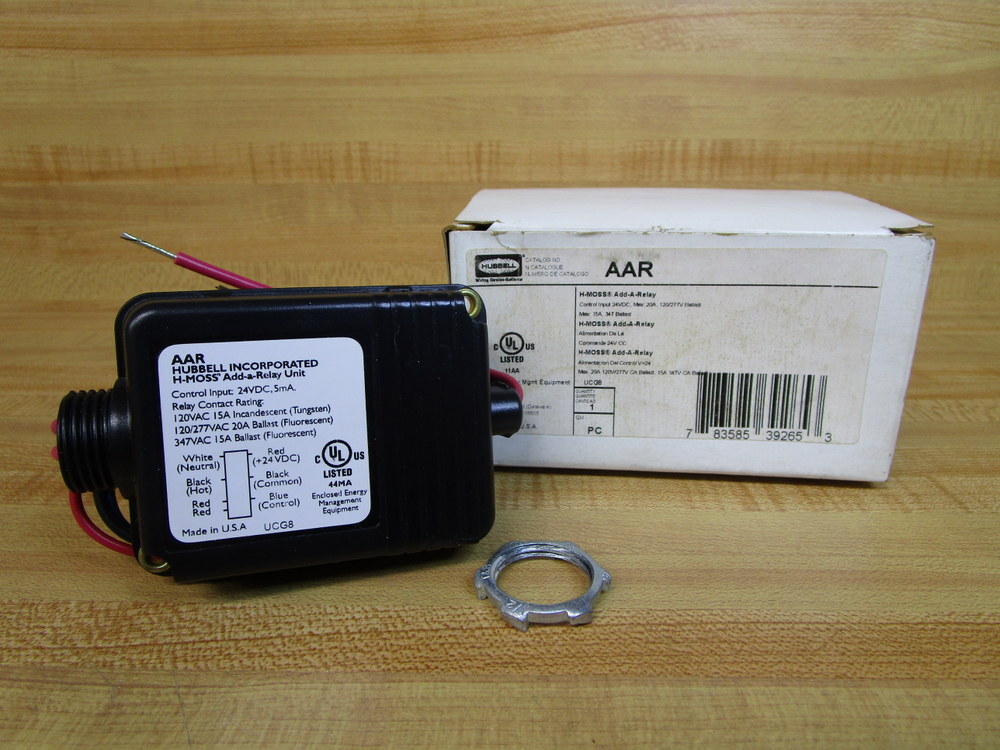Hubbell H-MOSS ADD-A-RELAY Wiring Device AAR