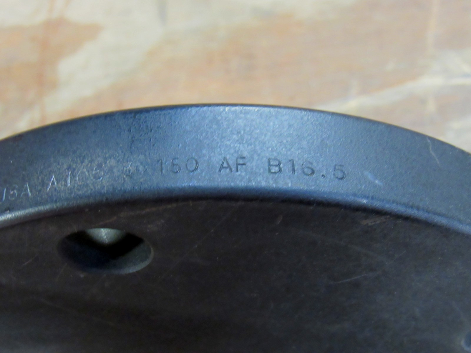 New Lot of 4 Kerkau 3″ 4 Bolt Steel Raised Face Blind Flange #150 A105 B16.5