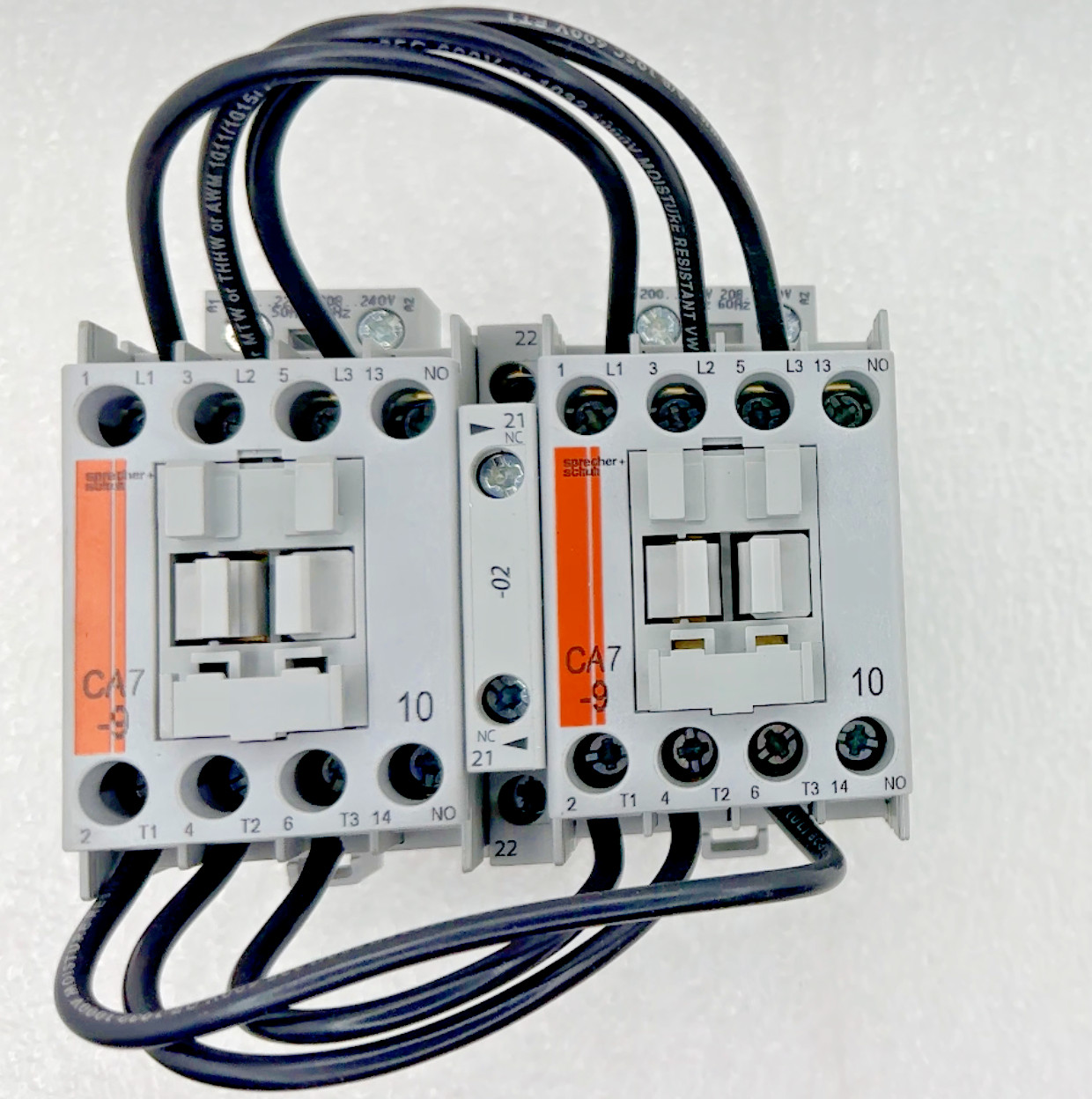 *Lot of 2* Sprecher + Schuh Contactor CA7-9-10
