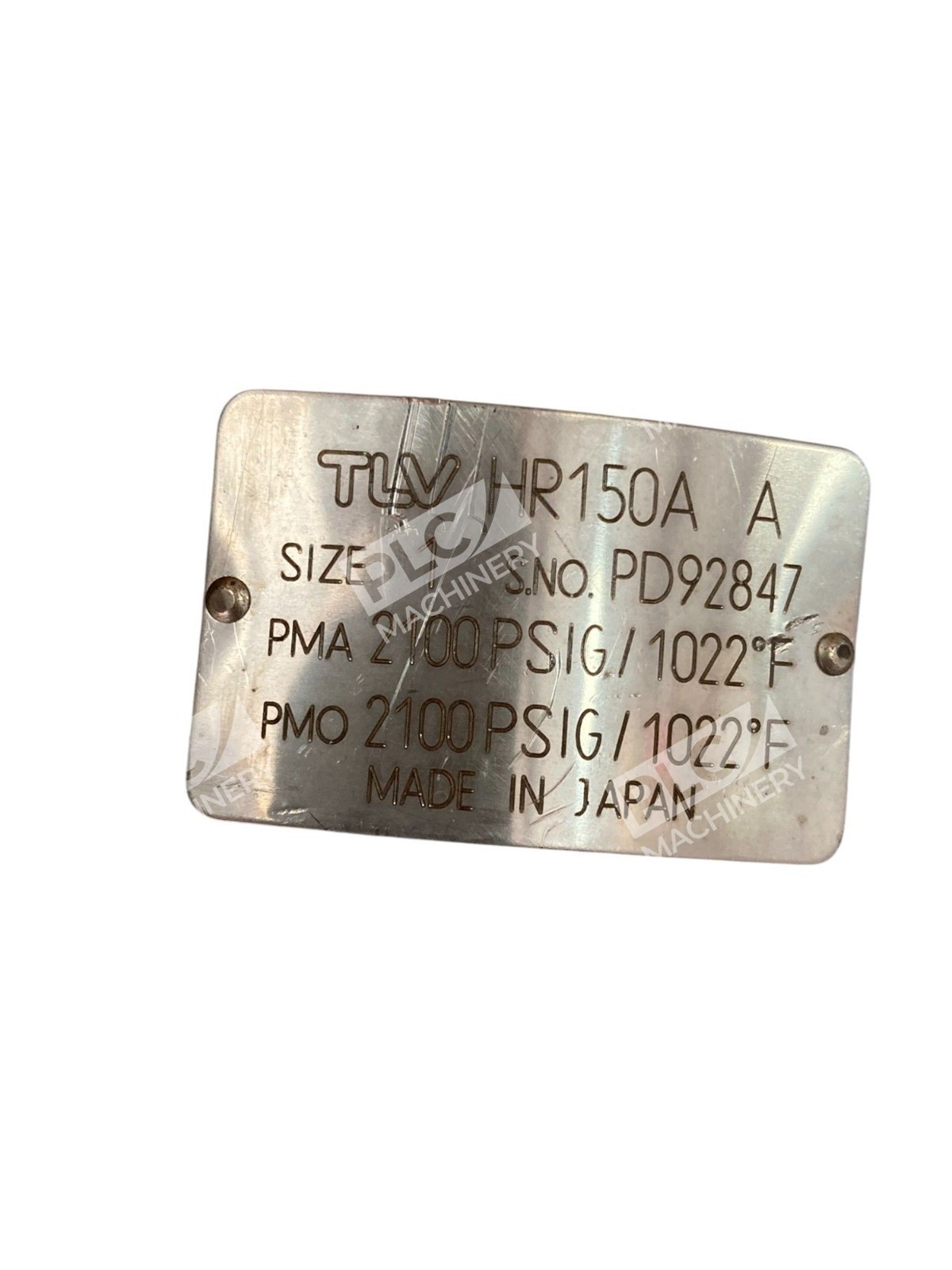 TLV HR150A Trappola a Vapore Tipo Disco