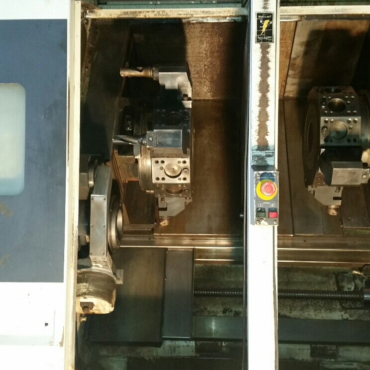 1997 MORI SEIKI DL-20 TWIN SPINDLE CNC LATHE