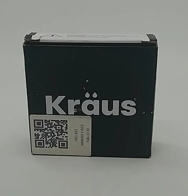 NIB KRAUS MR-1CH SOLID BRASS CHROME FINISH MOUNTING RING (B1-C14)