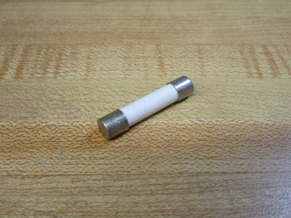 Buss ABC-1 Bussmann Fuse Cross Ref 6F038 White (Pack of 10)
