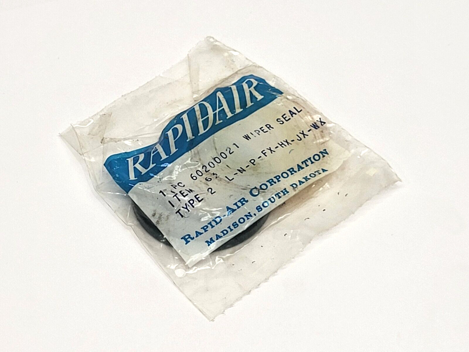 Rapidair 60200021 Wiper Seal
