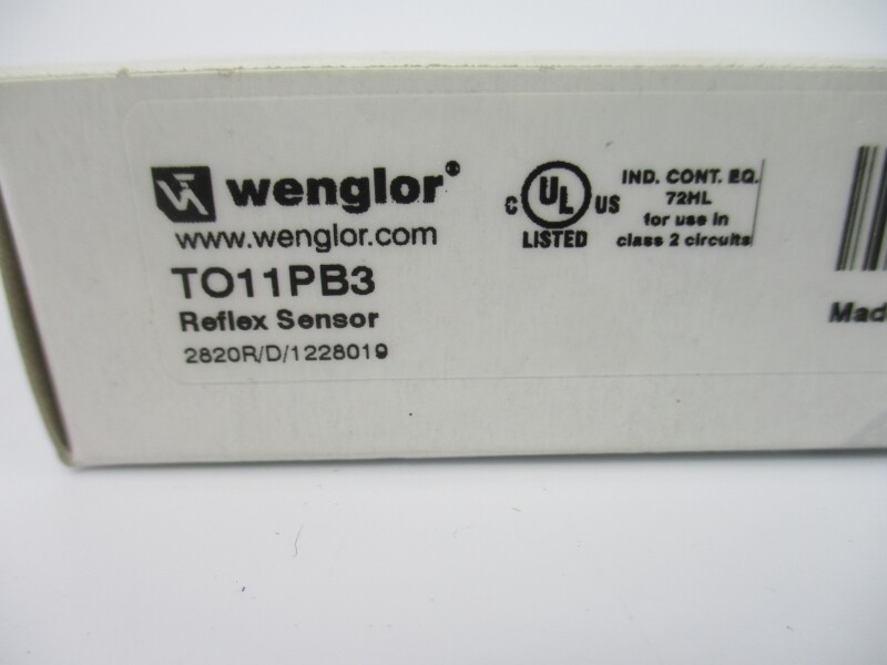 WENGLOR TO11PB3 10-30VDC NSMP