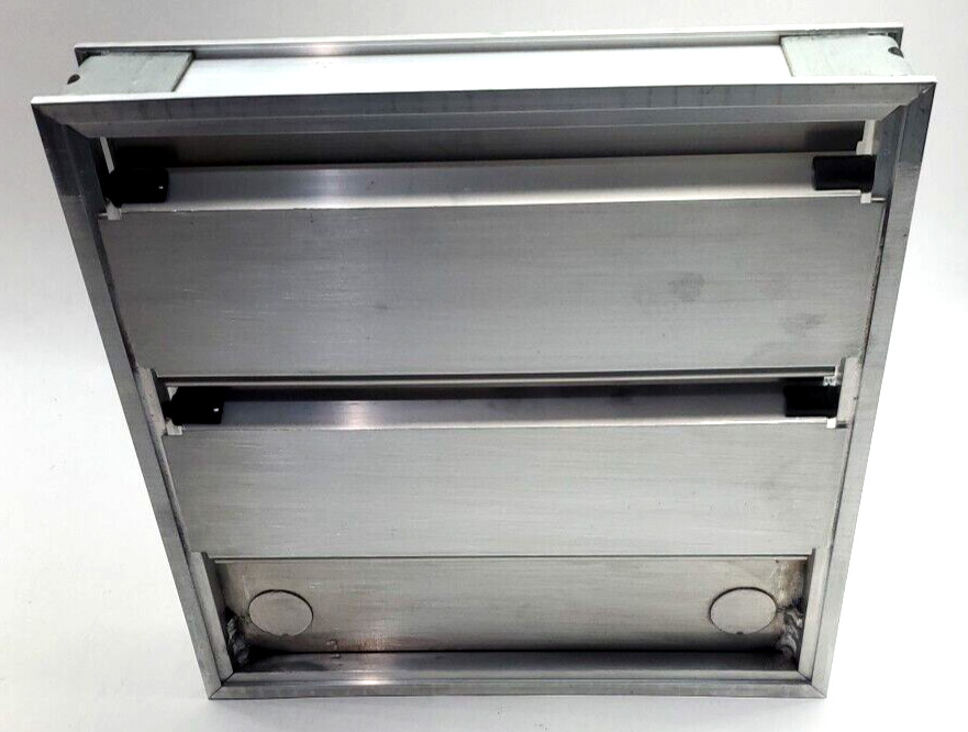 Ruskin, BD2A2, Commercial Backdraft Damper 11.25″ x 11.25″ , Shutter Vent