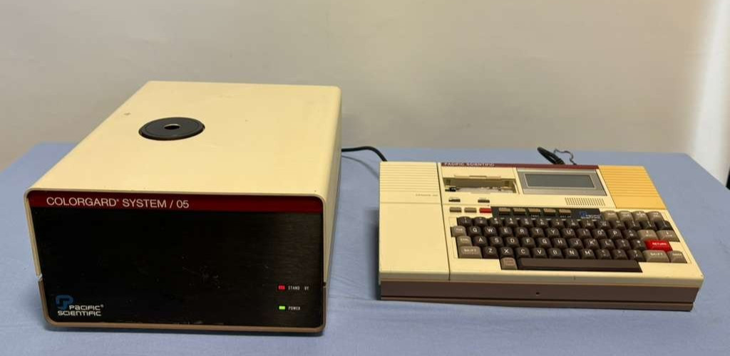 Pacific Scientific Colorgard Colorimeter System 05 w/ Epson Portable Computer