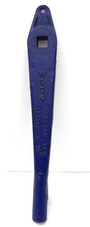 WECO VALVE HANDLE 3227562 FOR 8″ 10″, APPROX 18″ LENGTH, 7/8″ X 7/8″ HOLE