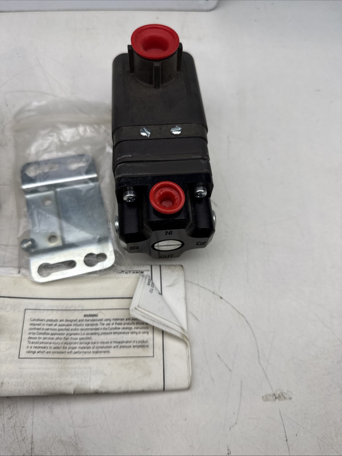 ITT Conoflow GT2108ED, Electro Pneumatic Transducer, 4-20 MA INPUT, 3-15 PSI OUT