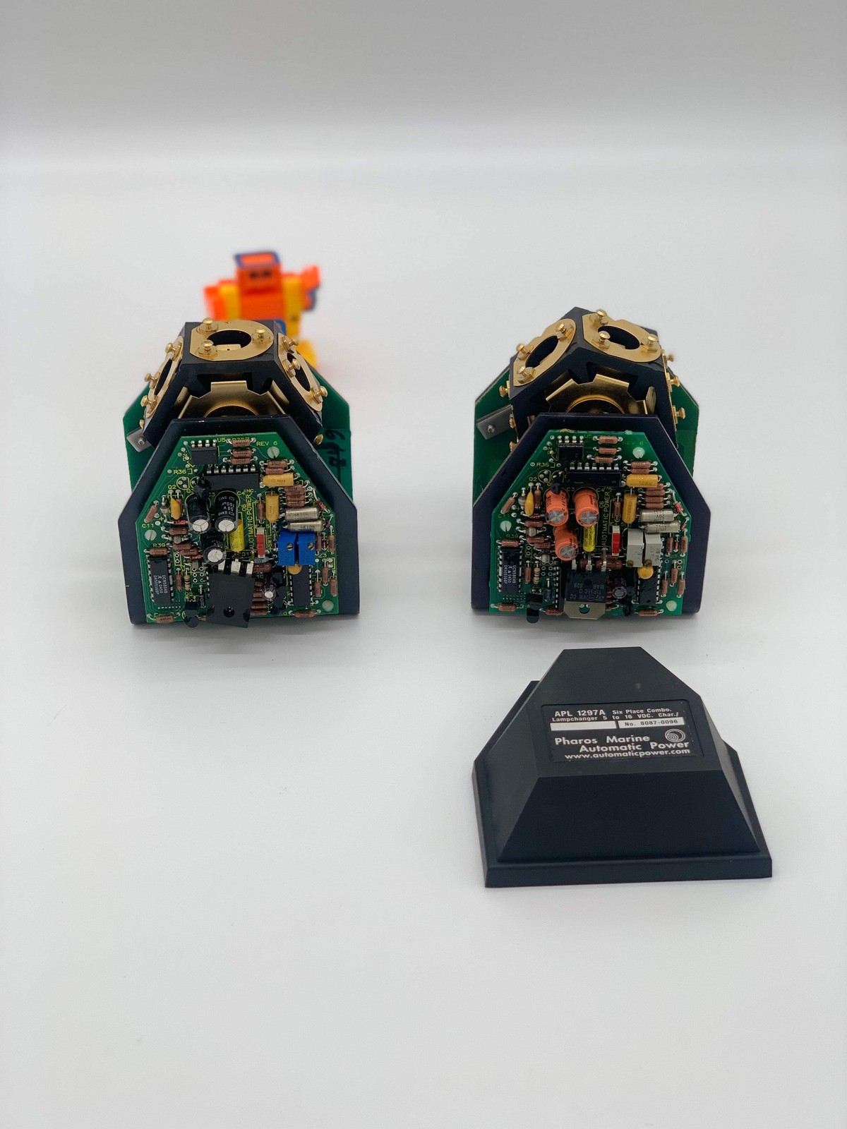 Pharos Marine Automatic Power APL 8087-0096 1297A Six Place Combo Lampchanger *L