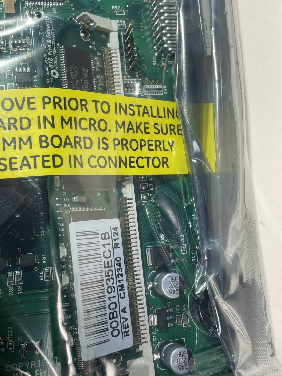 UTC M5PBMPP Access Control PXN+ CPU Card Kit Pic Pert Ethernet – Open Box