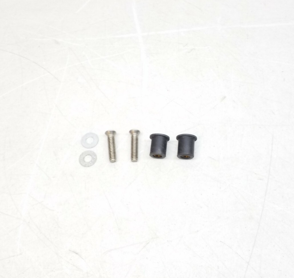 2177R Wellnuts 1/4″ – 20 W/Nuts & Washer x 2pc – Free Shipping