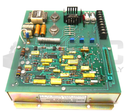 NEW STOCK EQUIPMENT 1-D25043 MOTOR SPEED CPNTROL 1D25043 220WATTS 50-60 CYCLE