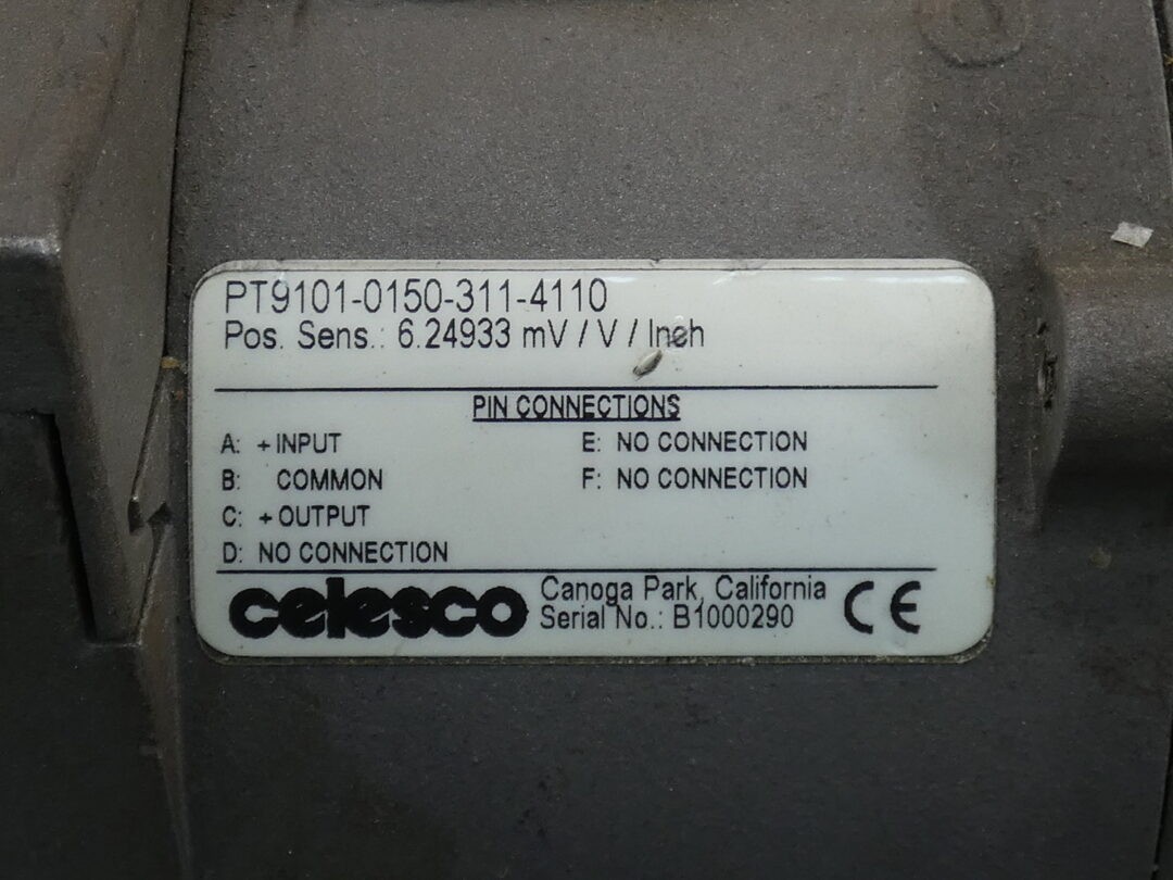 Celesco PT9101-0150-311-4110 Digital Position Transducer