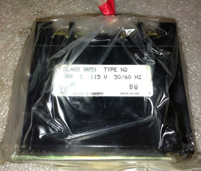 Square D Signal Converter Class 8851-N-2, 8851N2, 84912 Series C 2 Input #1328A4