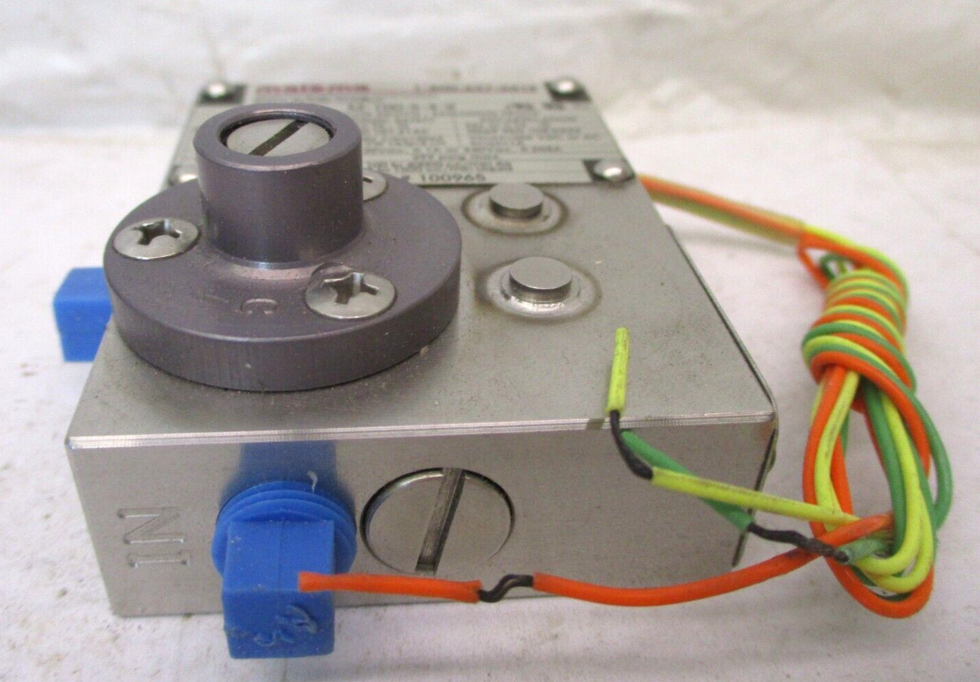 Malema M-100-S-3-X UL Recognized Adjustable Flow Switch A7236WVS