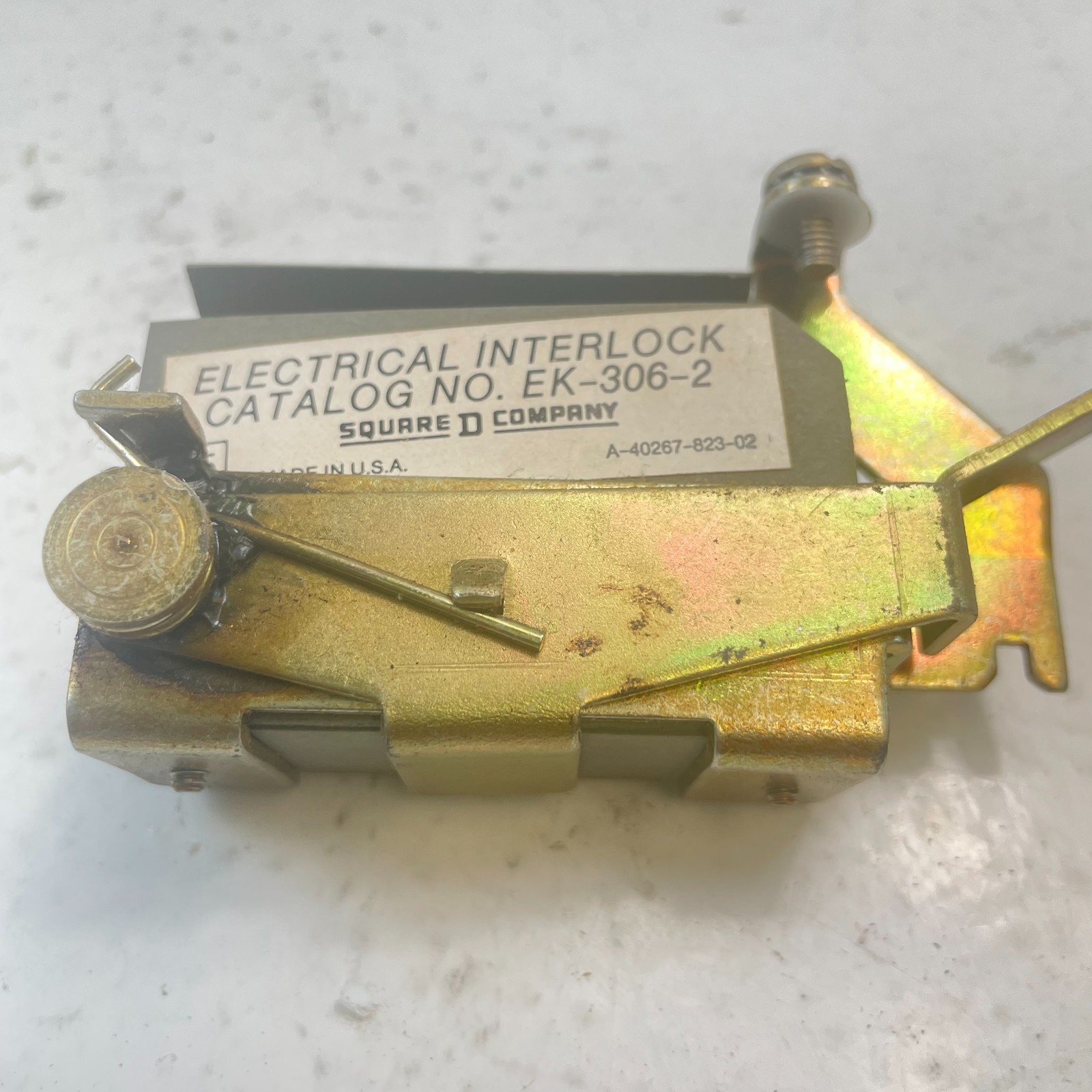 SQUARE D EK306-2 Electrical Interlock for 60A Switch 2NO 2NC