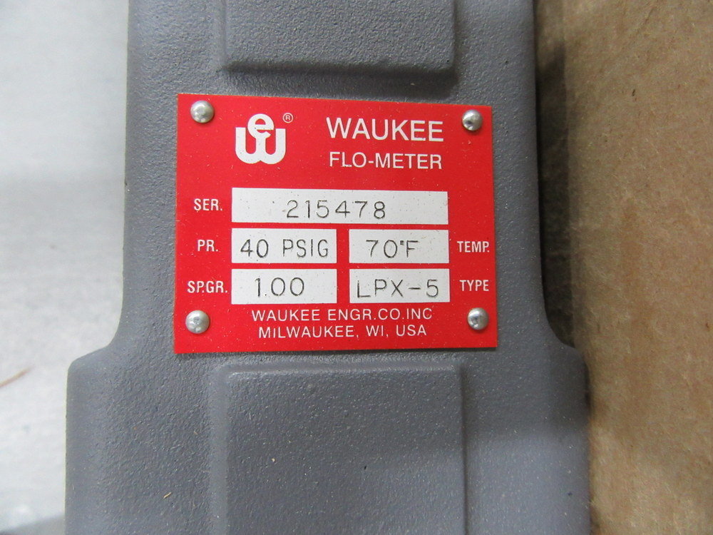 Waukee LPX-5 Flo-Meter 3-001-R16