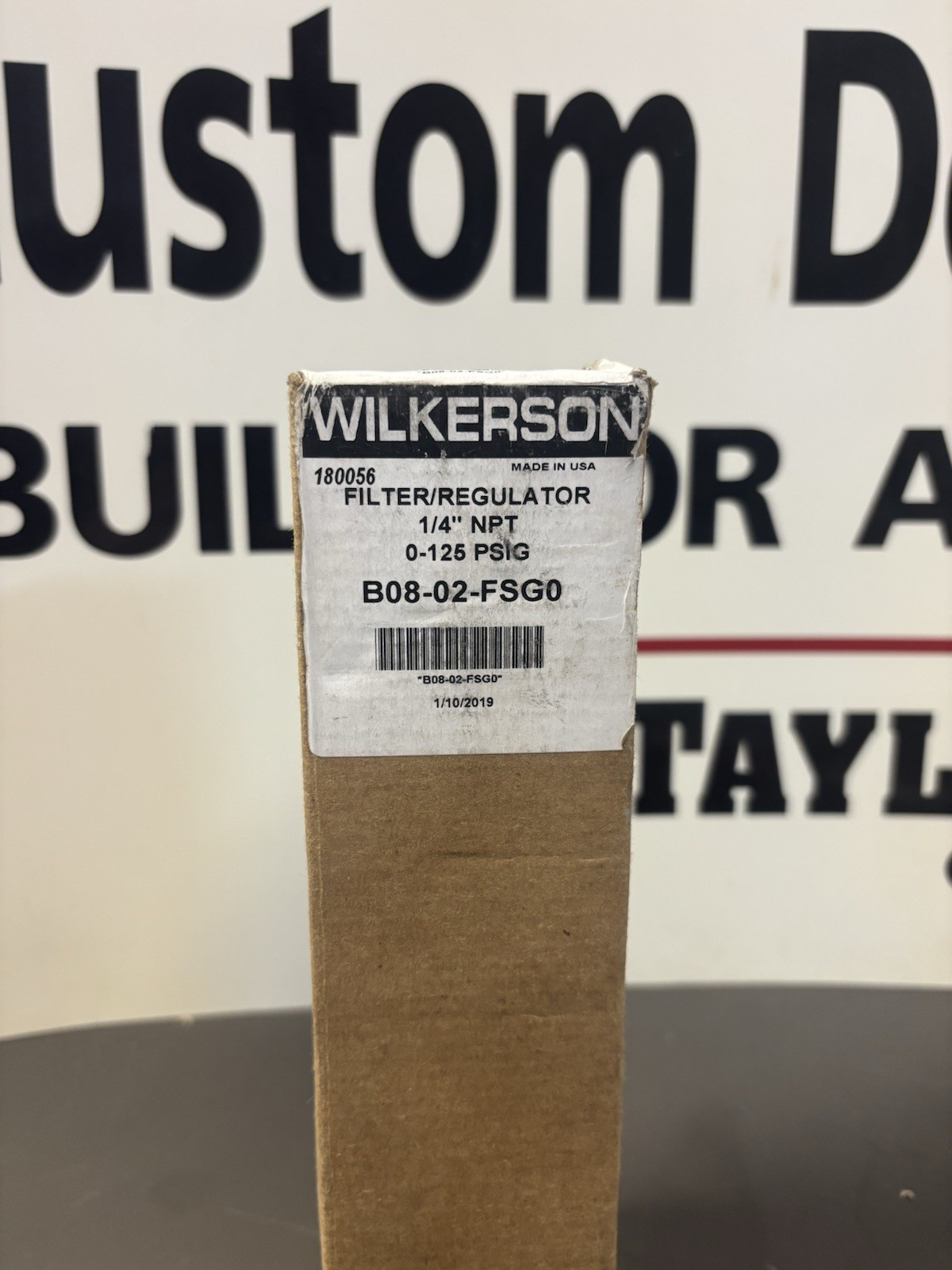Wilkerson Filter Regulator 1/4” NPT 0-125PSIG B08-02-FSGO
