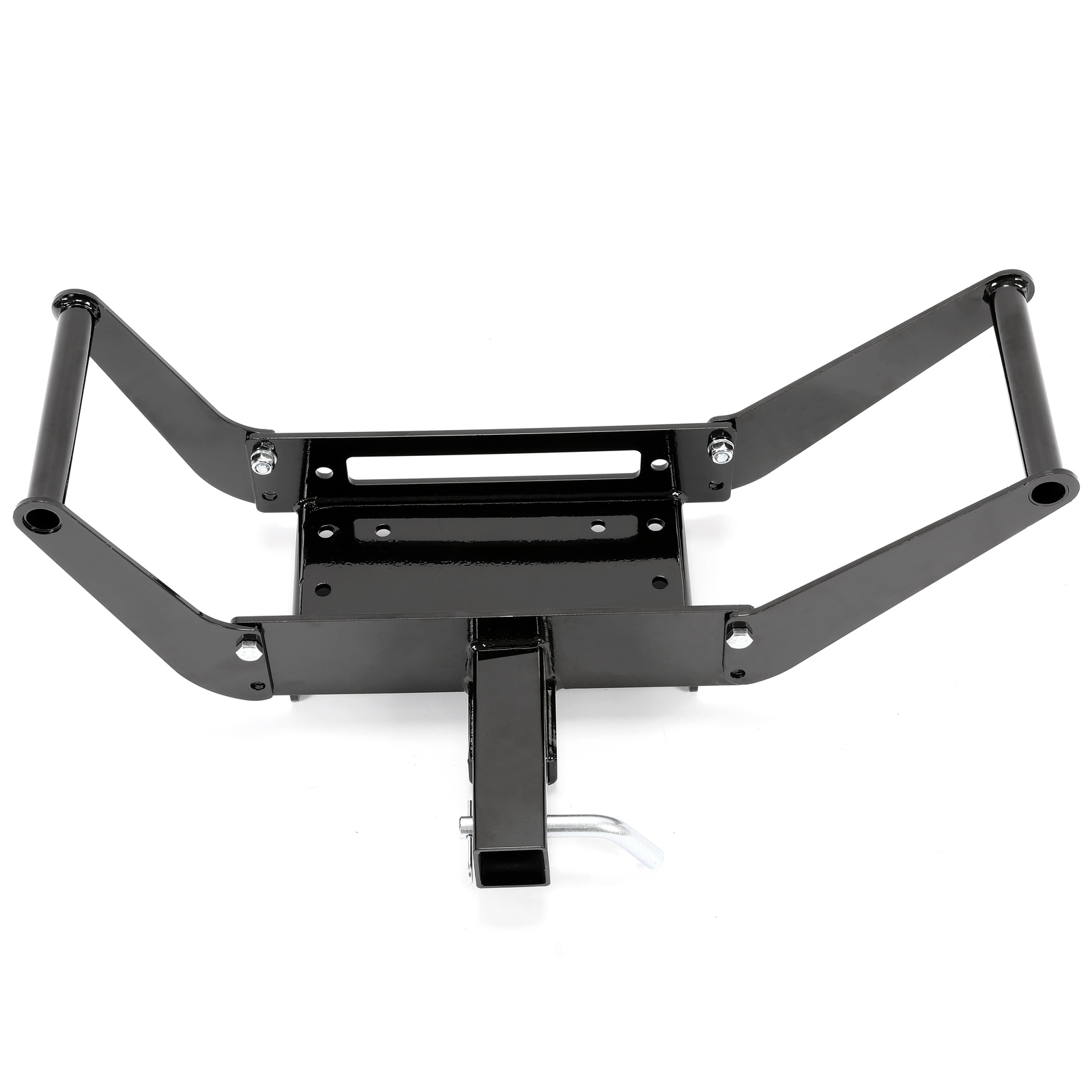 Cradle Winch Mounting Plate 8000-13,000 Ibs Hitch Receiver For 2” 4WD SUV Truck