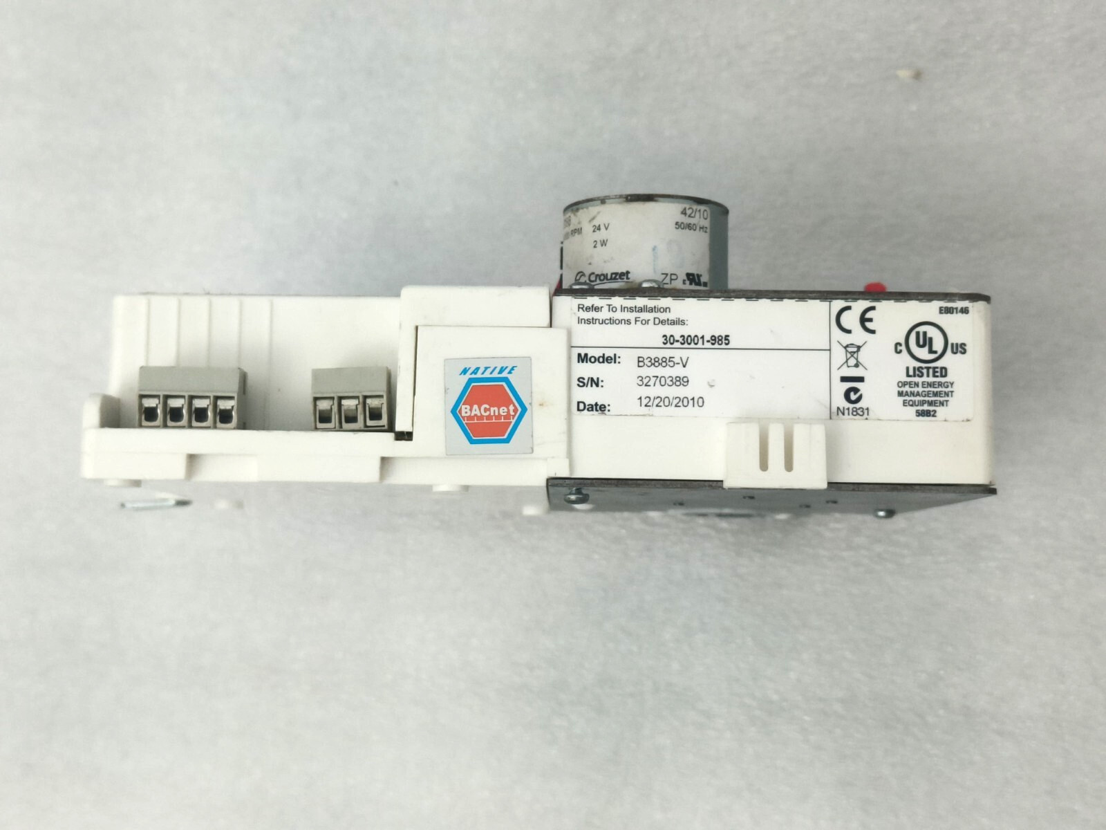 Schneider Electric B3885-V Andover Continuum Controller