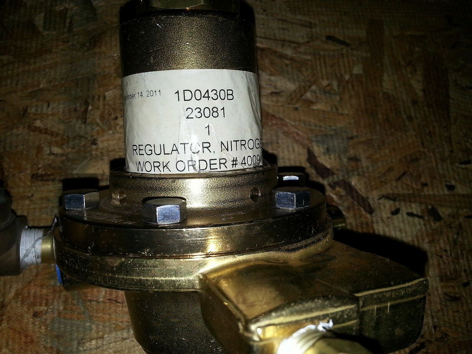 NIB MECO BRASS REGULATOR TYPE P-1-L MULTI SEAT NITROGEN p-600 3000 psi … EACH