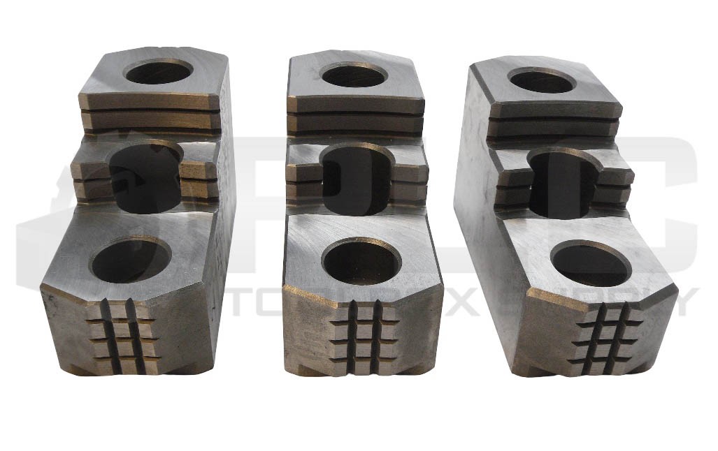 BOX/SET OF 3 NEW HARDINGE BL 00011910303 SOFT JAWS FOR HYDRAULIC POWER CHUCKS