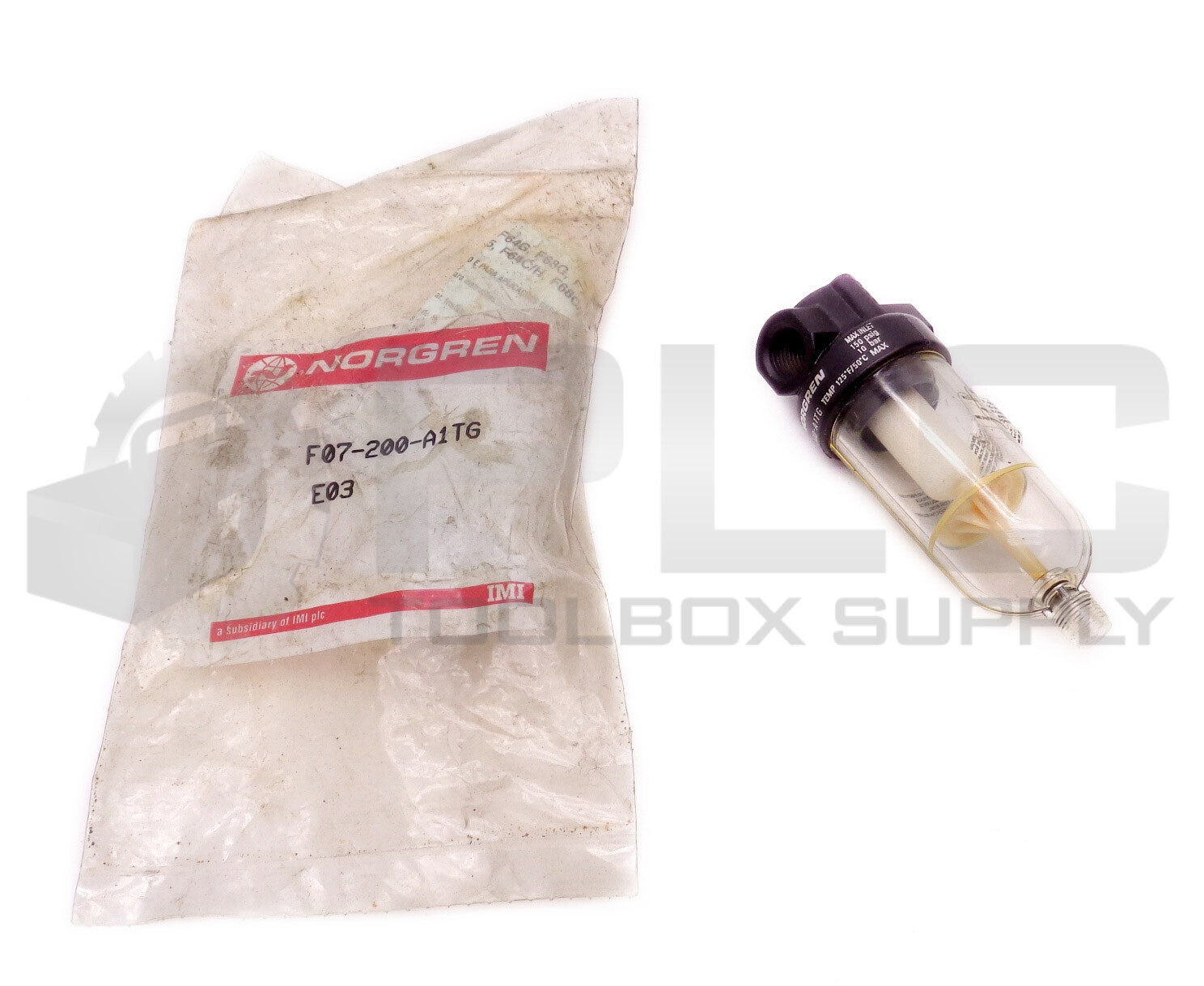 NEW NORGREN F07-200-A1TG FILTER 150PSIG 10BAR 125°F/50°C
