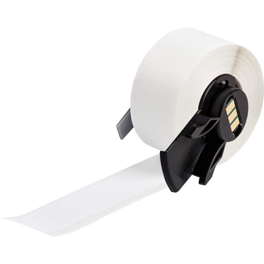 BRADY M6C-1000-439 Label,1 in W,Outdoor,White 803NP1