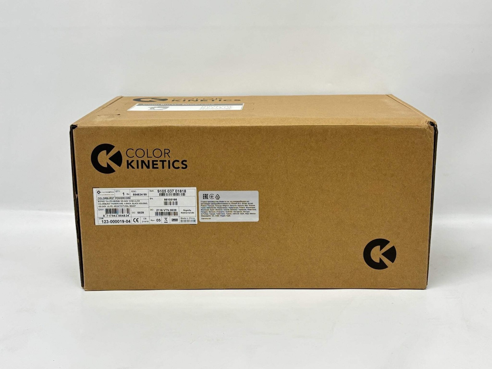 Color Kinetics 123‑000019‑04 ColorBurst Compact Powercore LED Fixture
