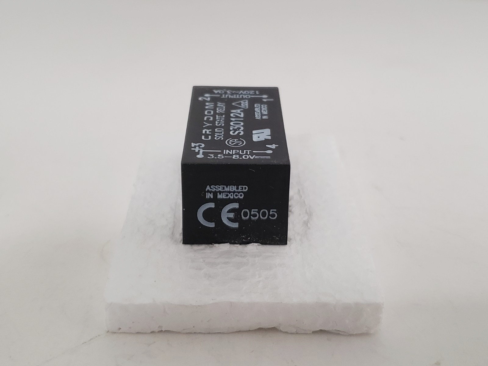 CRYDOM S3012A SOLID STATE RELAY 120V 3.0A NIB