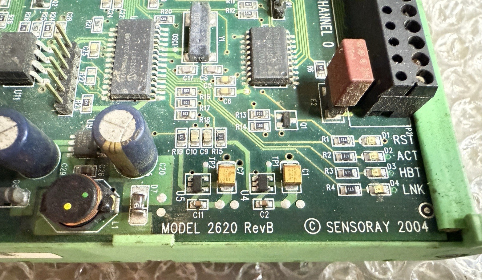 Sensoray Encoder Interface Module – Model 2620 – Rev B w/6 Month Warranty