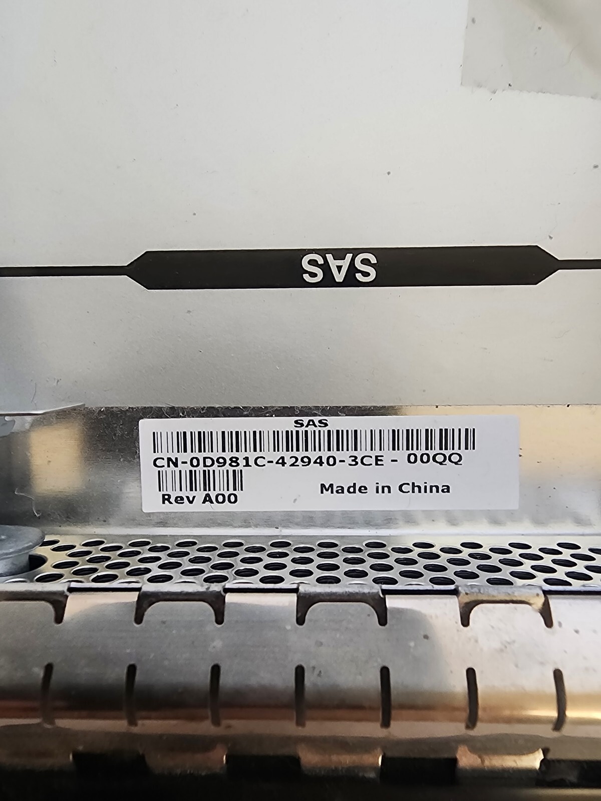 Dell CN-0D981C-42940 SATA/SAS Hard Drive Hot Swap Tray/Caddy FREE SHIPPING