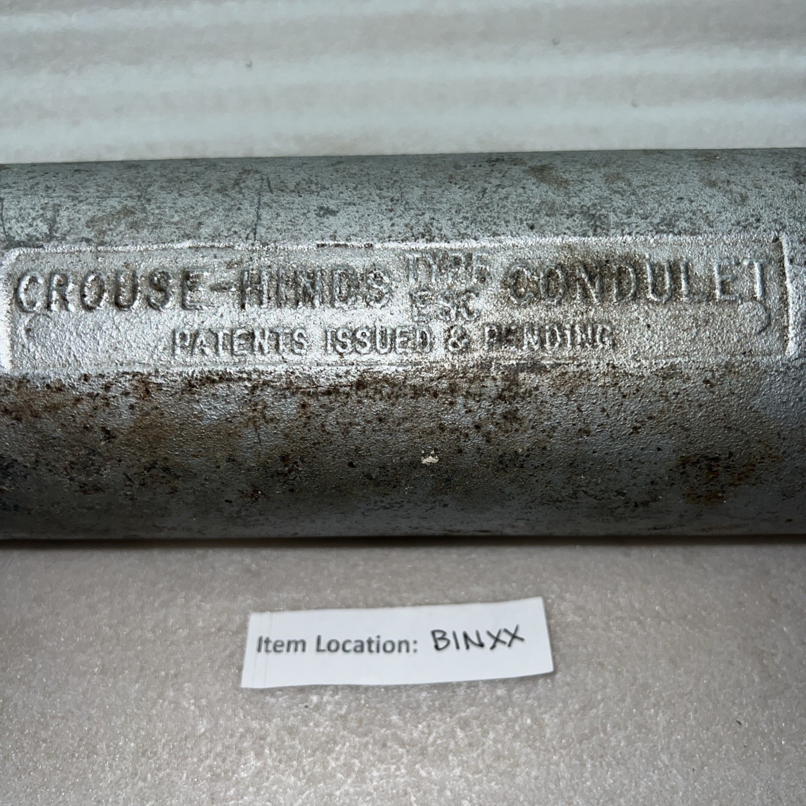CROUSE HINDS TYPE ESC CONDULET PULL BOX CONDUIT FITTING BOX 2001-C 1″ HUB SIZE
