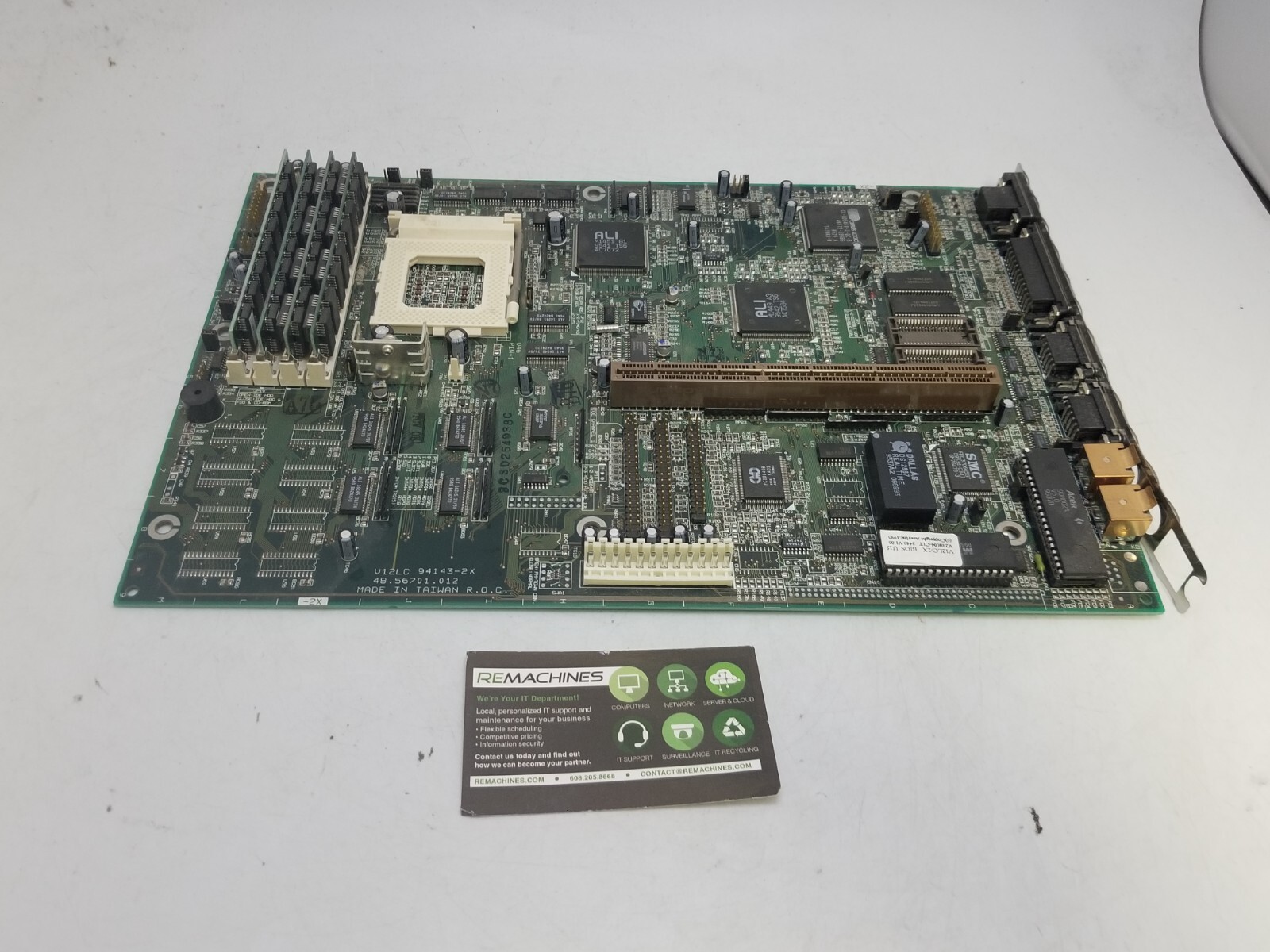 VINTAGE ACER 575lb-2710 SOCKET 5 ISA PCI Motherboard 16MB RAM NO CPU