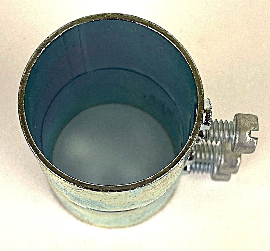 THOMAS & BETTS, MODEL TK124A, SIZE 1-1/4″, EMT SET SCREW TYPE COUPLING, SURPLUS